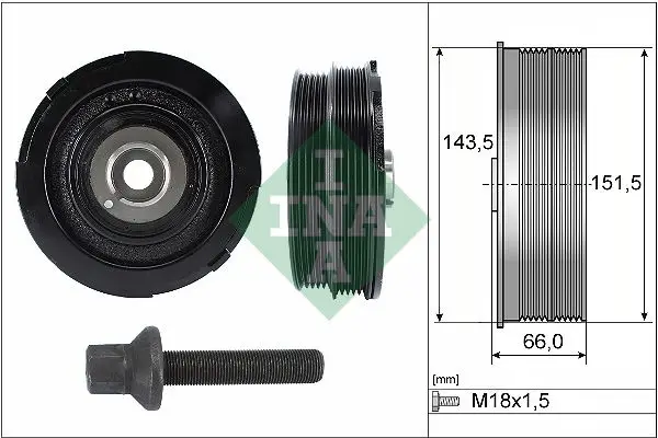 Krank Kasnağı M47 E39 / E46