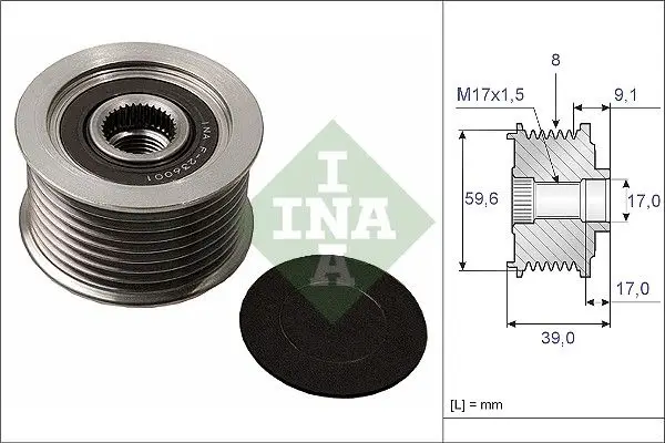 Alternatör Kasnağı (Mazda: 3 2.0Crd)