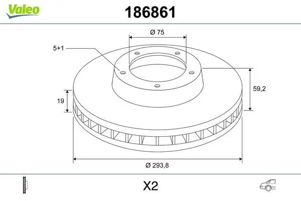 Fren Diski E-46 Arka Havalı Y.M. Takım