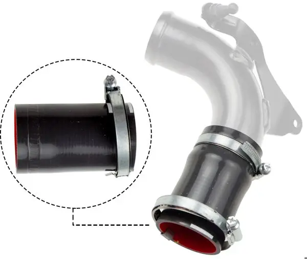 Turbo Hortumu 08-B-Max-Fiesta-Mondeo-Smax-C30-S40-S60-S80-V60 1.6 TDCI Silikon