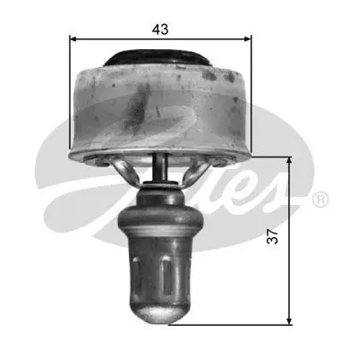 Termostat 89°C Concorde