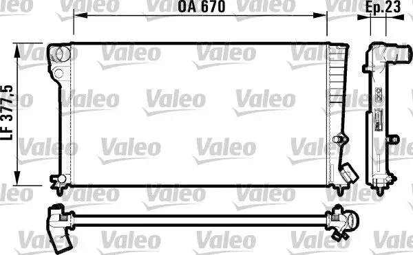 Radyatör <99 Partner-Brl-306 1.9D *Xud9*