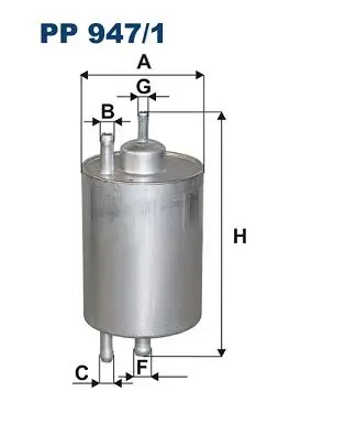 Yakıt Filtresi W202 97 > 00 W203 02 > 07 Cl203 02 > 08 C209 02 > 09 W210 97 > 00 W220 98 > 05
