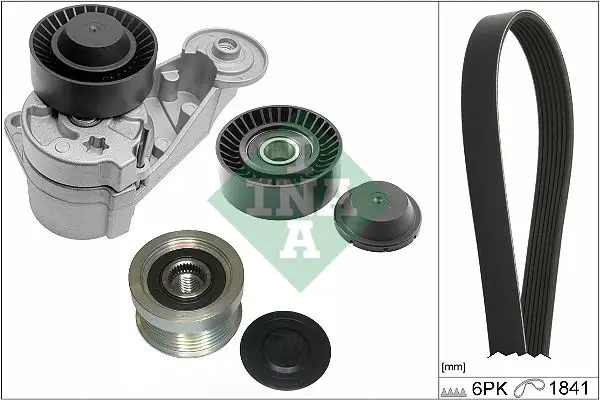 V Kayış Seti (Gergi + Avare Bilya + Altanator Bilyasi + V Kayışı) Volvo S60 I (384) 2.4 D 01 > 10 S80 I (1
