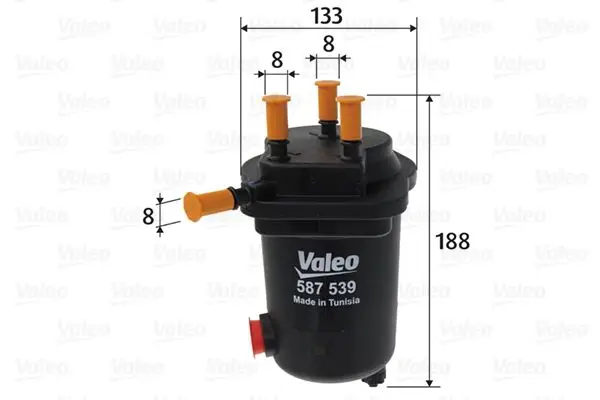 Yakıt Filtresi (Mazot) (Renault Clio II 1.5 DCI 01-/ Clio Symbol 01-12 1.5 DCI / Kangoo 1.5 DCI 01 -)