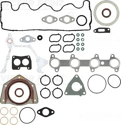 Takım Conta Full Alt Üst Silindir Kapak Contasız Skc.Sız (Fiat Doblo 1.9D)