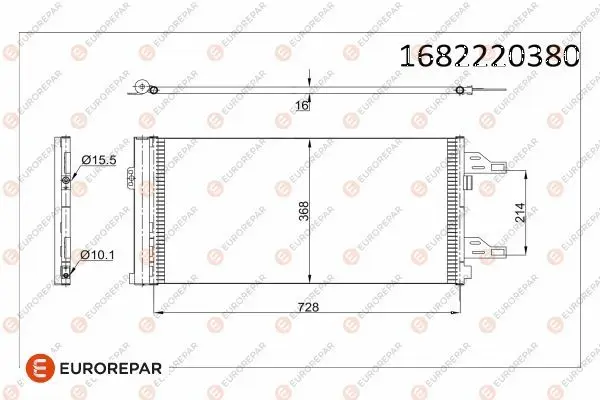 Erp Klima Radyatörü Citroen Jumper Boxer Fiat Ducato