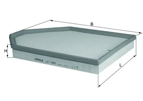 Hava Filtresi 11-X3 (F25) X4 (F26)