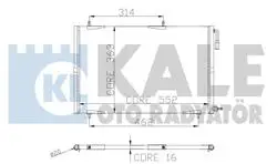 Klima Radyatörü (Peugeot: 206 1.4 1.6 2.0 1.4Hdı 98 -)