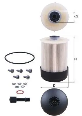Mazot Filtresi Talento 16-/ Traffic III 14-Master III 10-/ Vivaro B 14-Movano B 10-/ Nv400 10-1.6 DCI 2.3 DCI