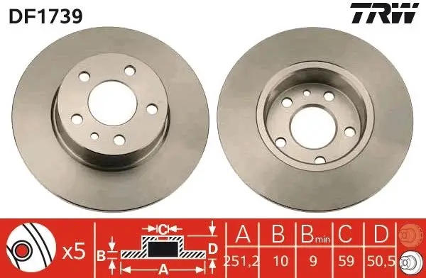 Disk Arka 98-06 Ao.147-156