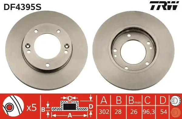 Disk On (Ad) 03-07 Sorento 2.5Crdi (Kutu Fıyat Tek)