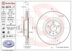 Fren Diski Ön (Audi A4 08-16 A5 08-17 A6 11-18 Q5 09-17)