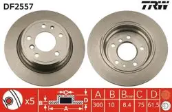 BMW E34 Arka Disk Takım 34211156668