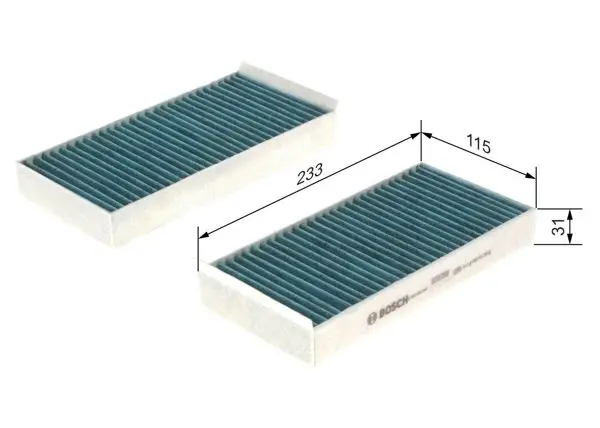 Polen Filtresi 14-16 2-Seri (F45-F46) X1 (F48) + Ca