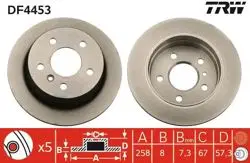 Fren Diski Arka W169 04-12 W245 05-11
