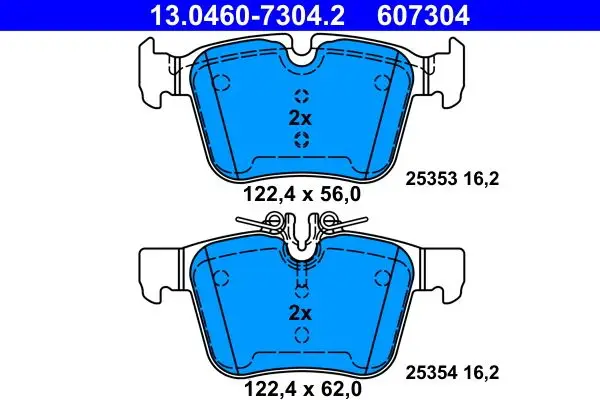 Fren Balatası Arka C-Class W205 14 > S205 14 > C205 15 > A205 16 >