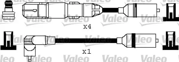 Ateşleme Kablo Tk. VW Polo Classic 8V (95 > 01)