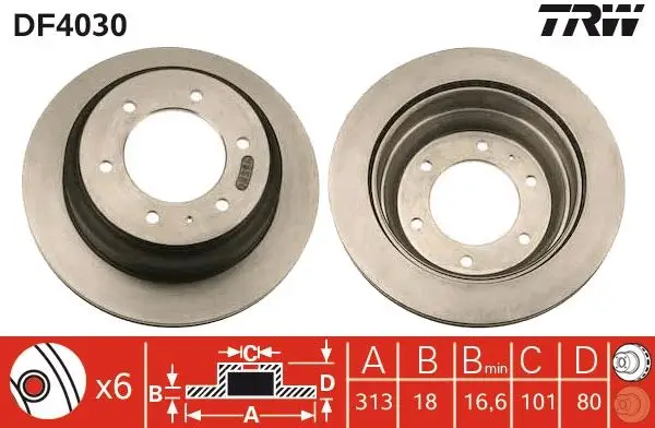Arka Fren Aynası Havalı Frontera A 2,2I / 2,4I / 2,3 TD / 2.5 TDs / 2,8Td