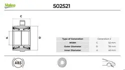Ön Teker Poryası (Rulmanlı) Transit V184 00 > 06: (45 X115 X53)