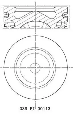 Piston + Segman (Adet) Std 207-208-308-3008-Partner 1.6Hdi *Dv6c* *75*
