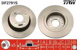 Range Rover 4.6 P38 Arka Disk Adet Sdb000470