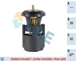 Termostat Tx 41 87D (87°C)