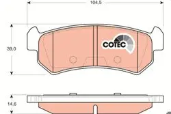 Balata Fren Arka-(Chevrolet Lacetti 04 / 10)