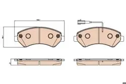 Disk Balata Ön Fca Ducato Box 250 290 Ducato 250 290 Ducato Platform Chassıs 250 290