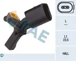 Arka ABS Sensörü Sağ Polo / Cordoba / Fabia / A1 01 >
