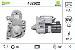Marş Motoru 12V 10 Dıs 1,1 KW Renault 9-19 Sanzımanlı Tip-X5 + 3