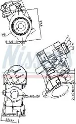 EGR Valfi (Fiat Brava Bravo Doblo 1.9 JTD Ford C Max Focus Kuga Mondeo 2.0 TDCI)