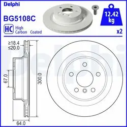 Disk Arka (Ad) 19-3-Seri (G20-G80-G28-G21-G81)