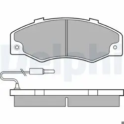 Ön Fren Disk Balata Wva 21016 21086 21087 (Renault R21-Concorde)