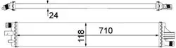 / Turbo Radyatörü EGR Soğutucu Ince Tip Master III Master IV 2.3 M9t 8Mk376912-101