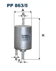Yakıt Filtresi Kl570 / Ep205