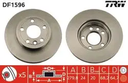 Ön Fren Diski-15 Jant-280X245×112 (VW Transporter 91-96)