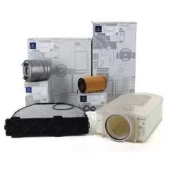 W212 E220 CDI Periyodik Bakım Filtre Seti Orijinal (2128300318, 6420920301, 6510940004, 6511800109)