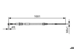 Fren Teli 1680 mm