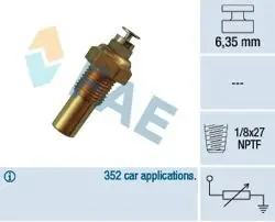 Hararet Müşürü 120 °C M10x1mm