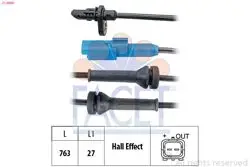 Arka ABS Sensörü Citroen C3 09 Peugeot P207 06 P208 P301 12