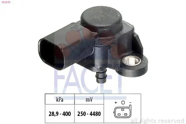 Basınç Sensörü Mercedes W176 W246 W204 W212 Sprinter 18 20