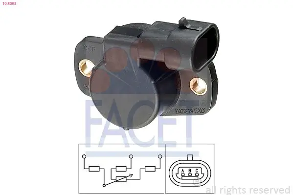Gaz Kelebek Sensörü Renault Clio II Megane I Symbol 14 E 16 98 E7