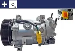 / Klima Kompresörü Citroen C4-Berlingo-Peugeot 307-406-607-807-Partner Müşürlü