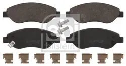 Fren Balatası Ön (150mm) Corsa D 1.7 Cd 06 -