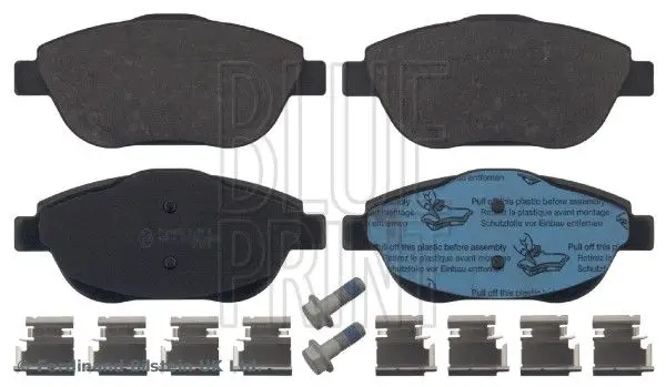 Fren Balatası Ön (136mm) C3 1.6Dt Hb HDI Fap 09 -