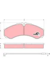 Balata Arka On Renault Master II Box (Fd) Master II Platformchassıs (Edhdud) Renault Trucks Mascott Box Body Estate Mascott Platformchassıs 2006-2015