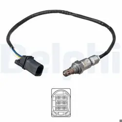 Lambda Sensörü-Katalızor Öncesi VW Golf 13-20 Passat 15-Audi A3 13-20 Seat Leon 13-20)
