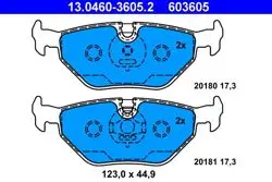 Arka Fren Balatası BMW E46 E36 E85 ABS Li