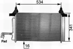 Klima Radyatörü-(Fiat: Stilo 01-)